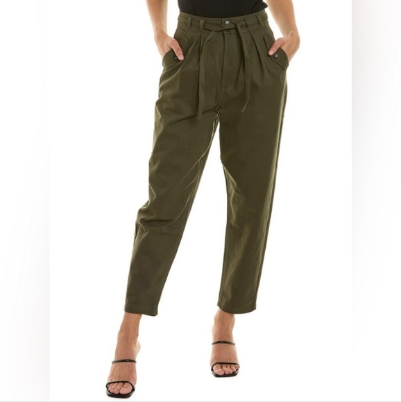 New Blank Nyc Hakuna Matata Olive High Waisted Jeans - Picture 2 of 9